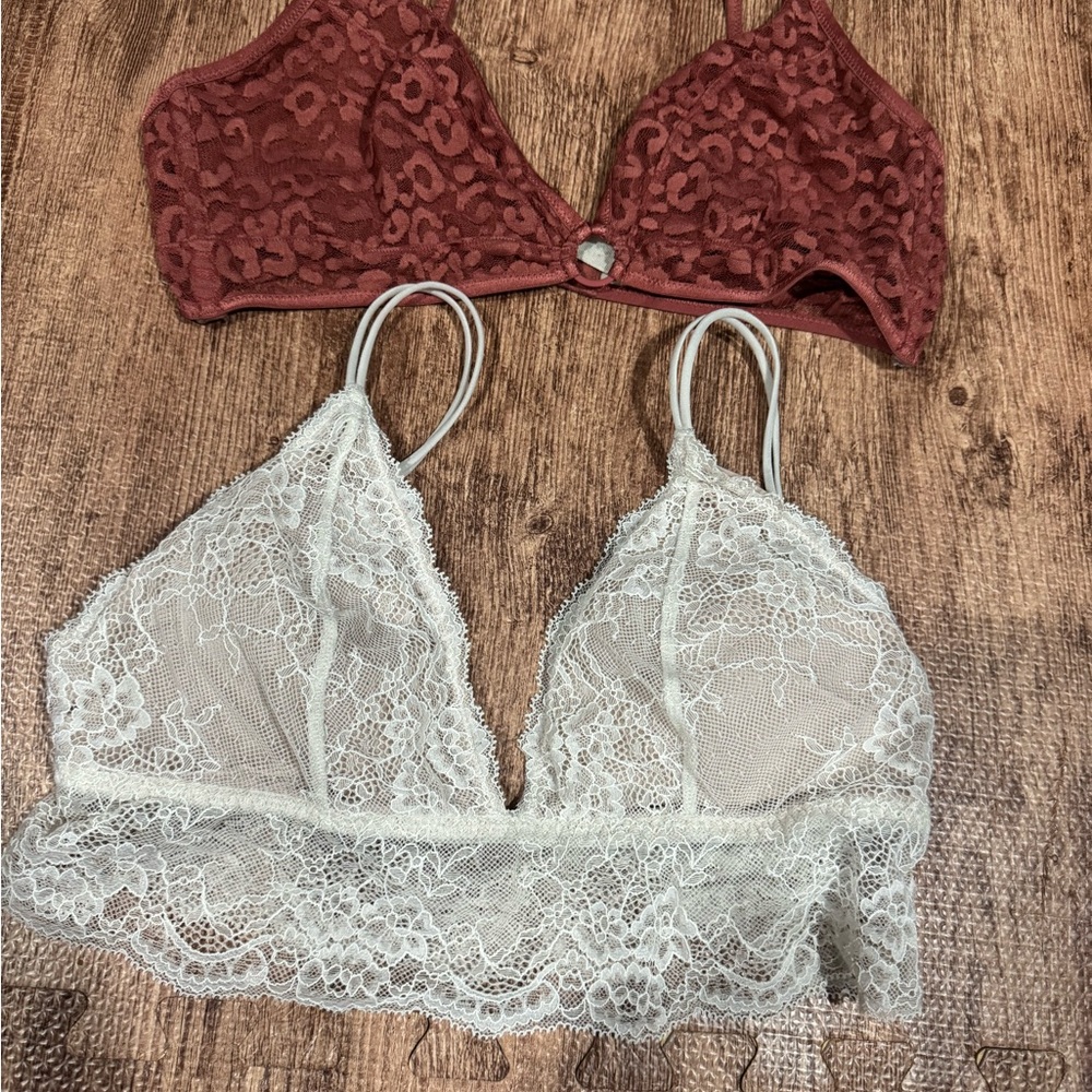Free people/Abercrombie bralette‎ bundle